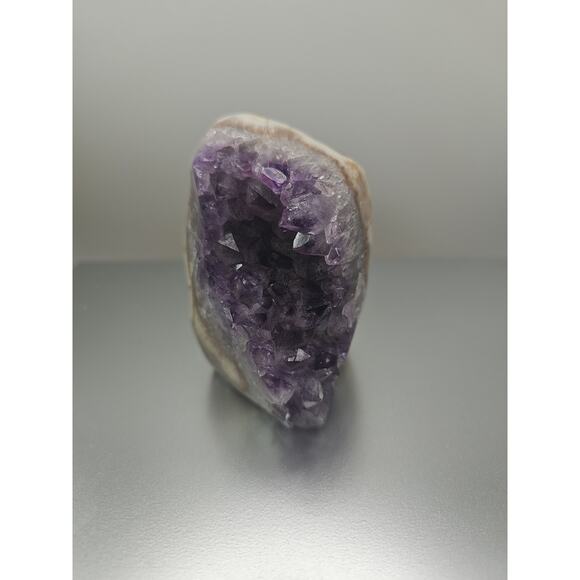 Amethyst Geode Cluster. .66lb - Picture 3 of 11